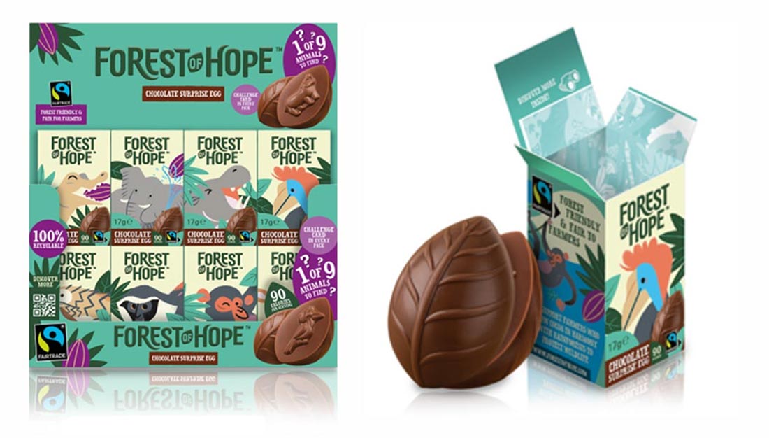 Kinnerton launches new Children’s Chocolate brand, Forest of Hope